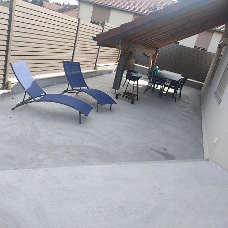 Villa Gite A Louer Labergement-Sainte-Marie Exterior foto