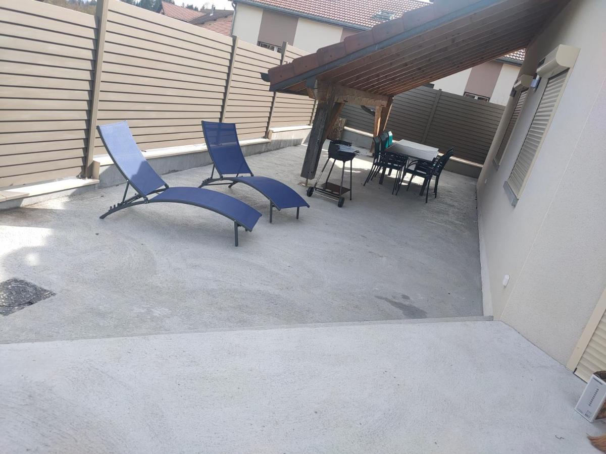 Villa Gite A Louer Labergement-Sainte-Marie Exterior foto