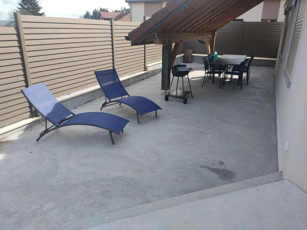 Villa Gite A Louer Labergement-Sainte-Marie Exterior foto